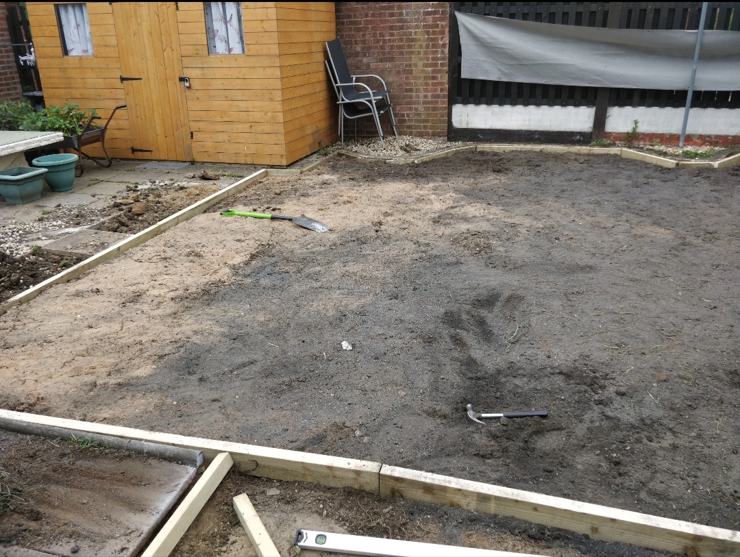 Ramsbottom artificial grass project