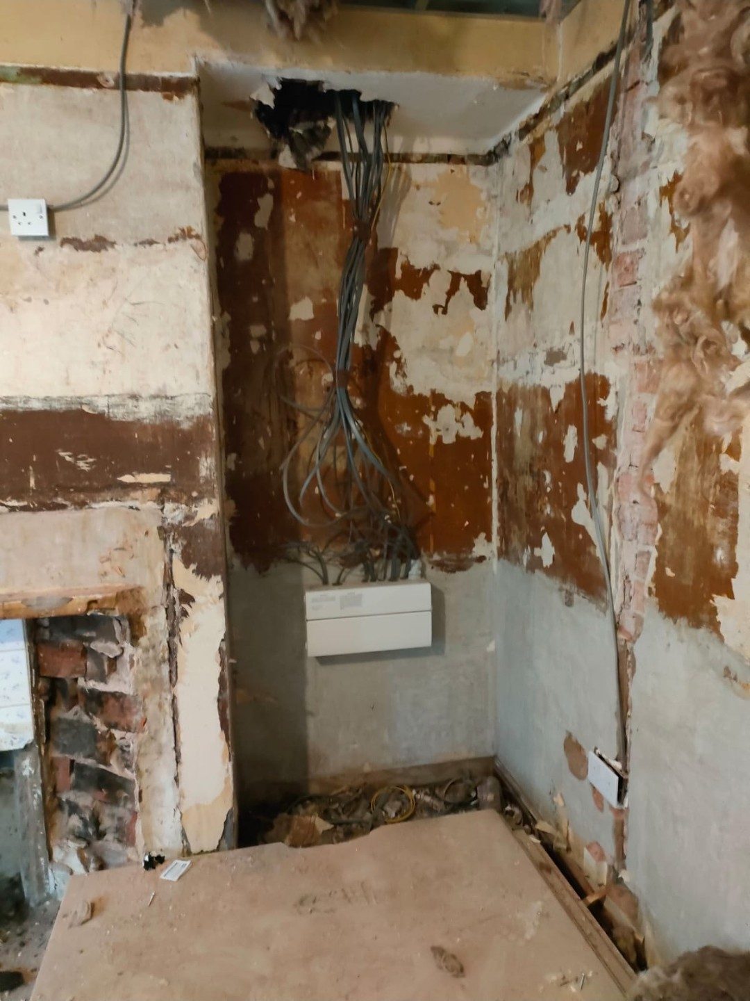 4-Bed HMO Conversion in Preston - First-fix rewire