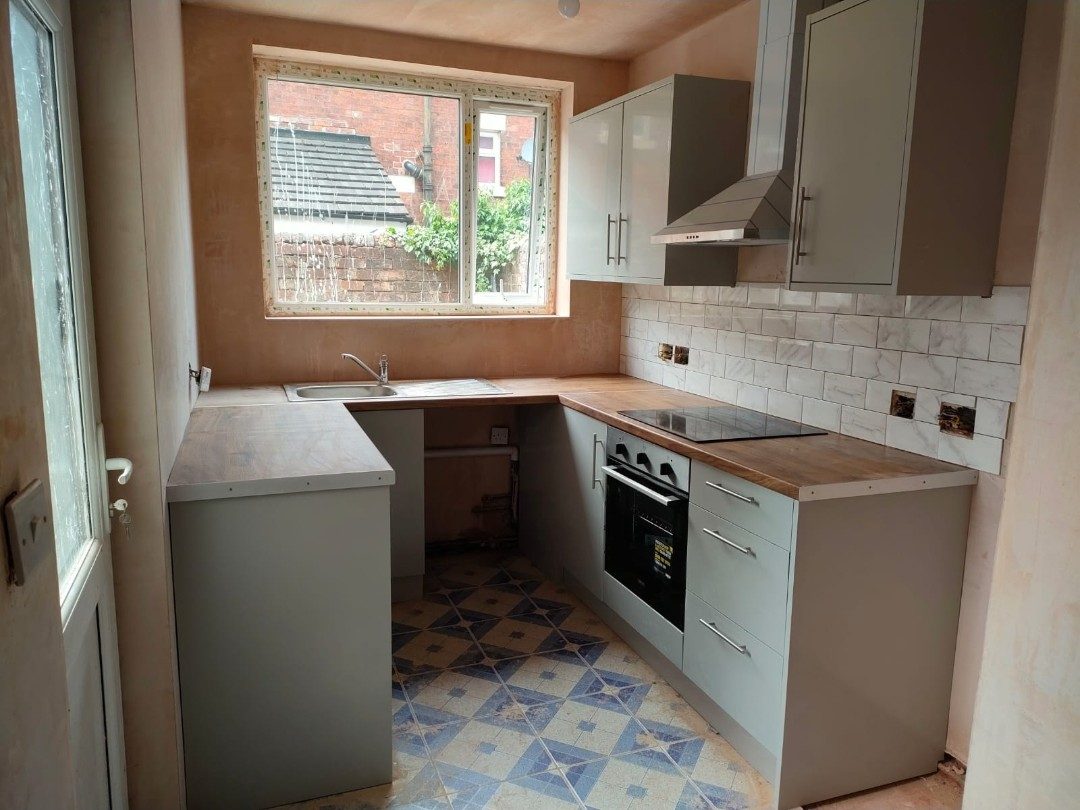 4-Bed HMO Conversion in Preston - New kitchen going in