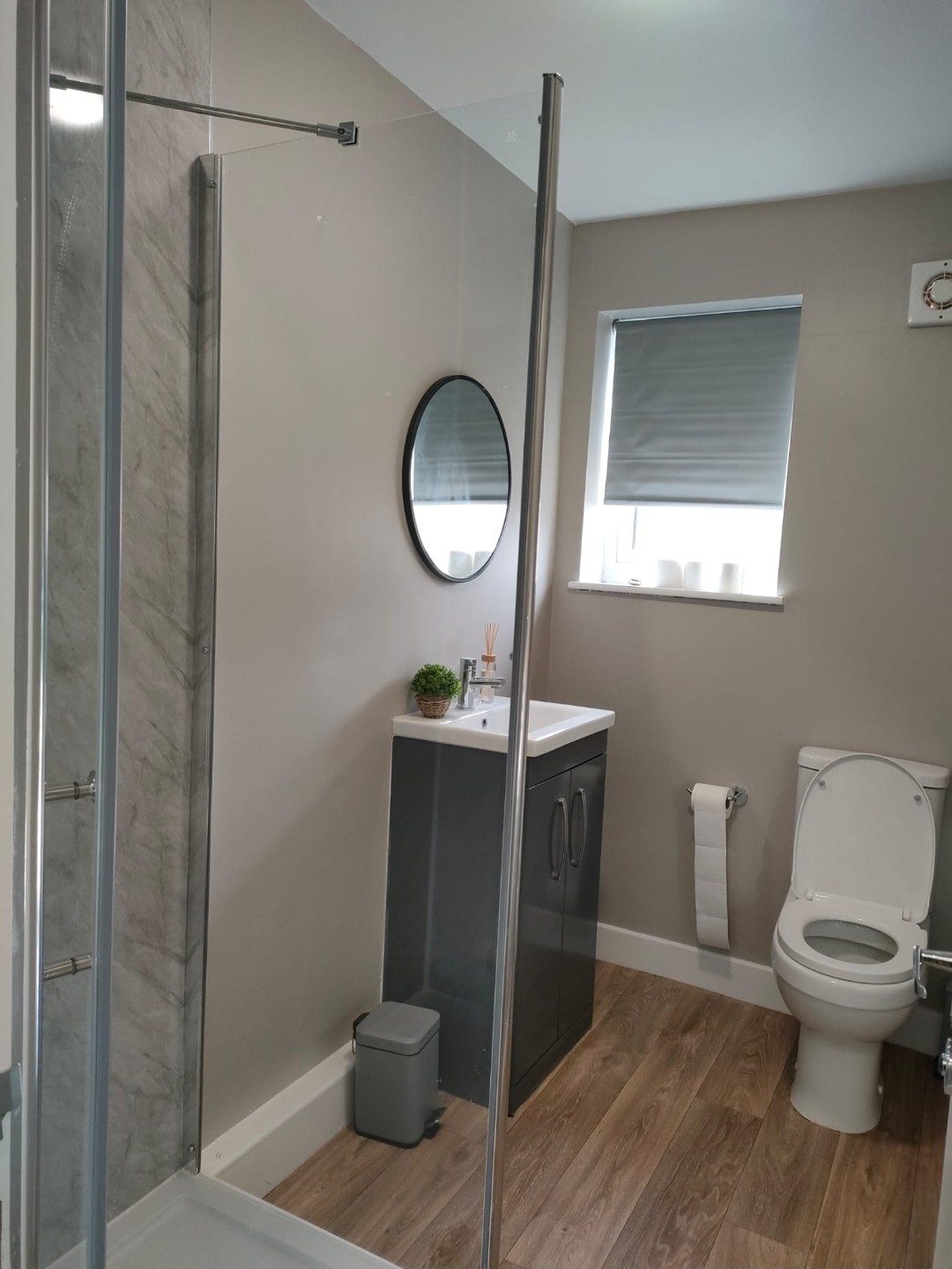 4-Bed HMO Conversion in Preston - Shower room after