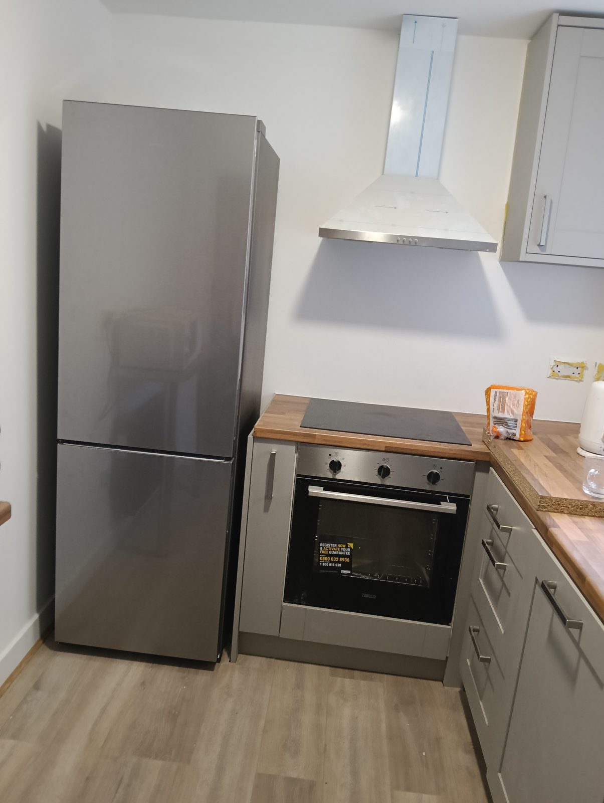 3-to-4-Bed HMO Conversion in Preston - Kitchen complete