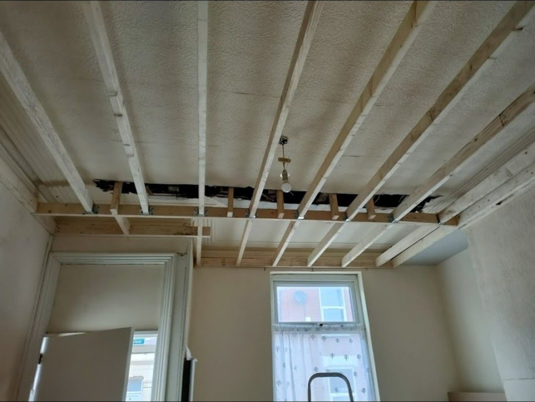 Pub to 9-Bed HMO Conversion in Wigan - Joists renewed
