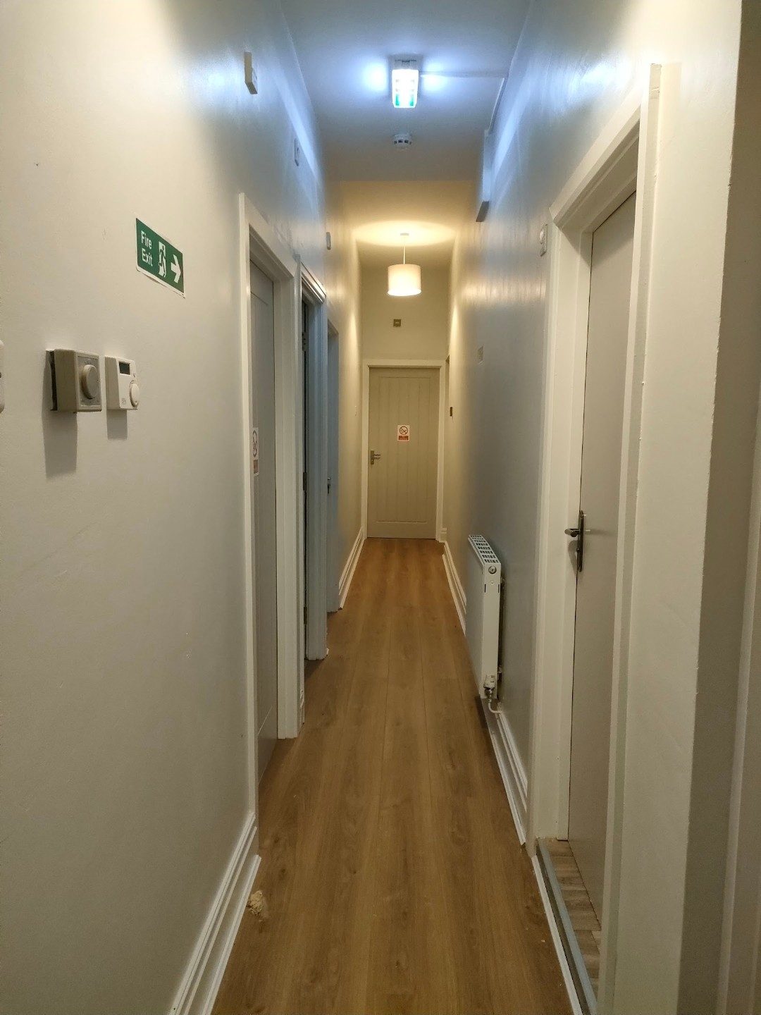 Pub to 9-Bed HMO Conversion in Wigan - Protected corridor