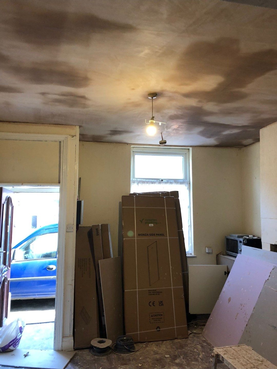 Pub to 9-Bed HMO Conversion in Wigan - Fresh plaster