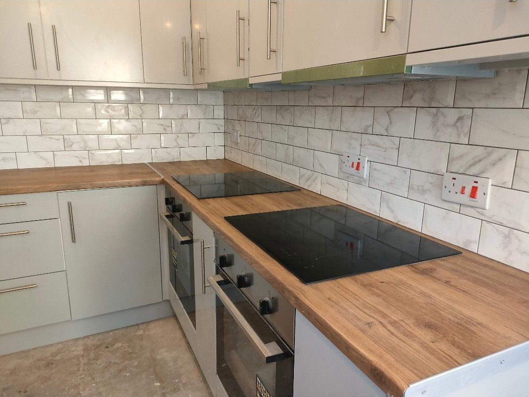 Pub to 9-Bed HMO Conversion in Wigan - Double kitchen after