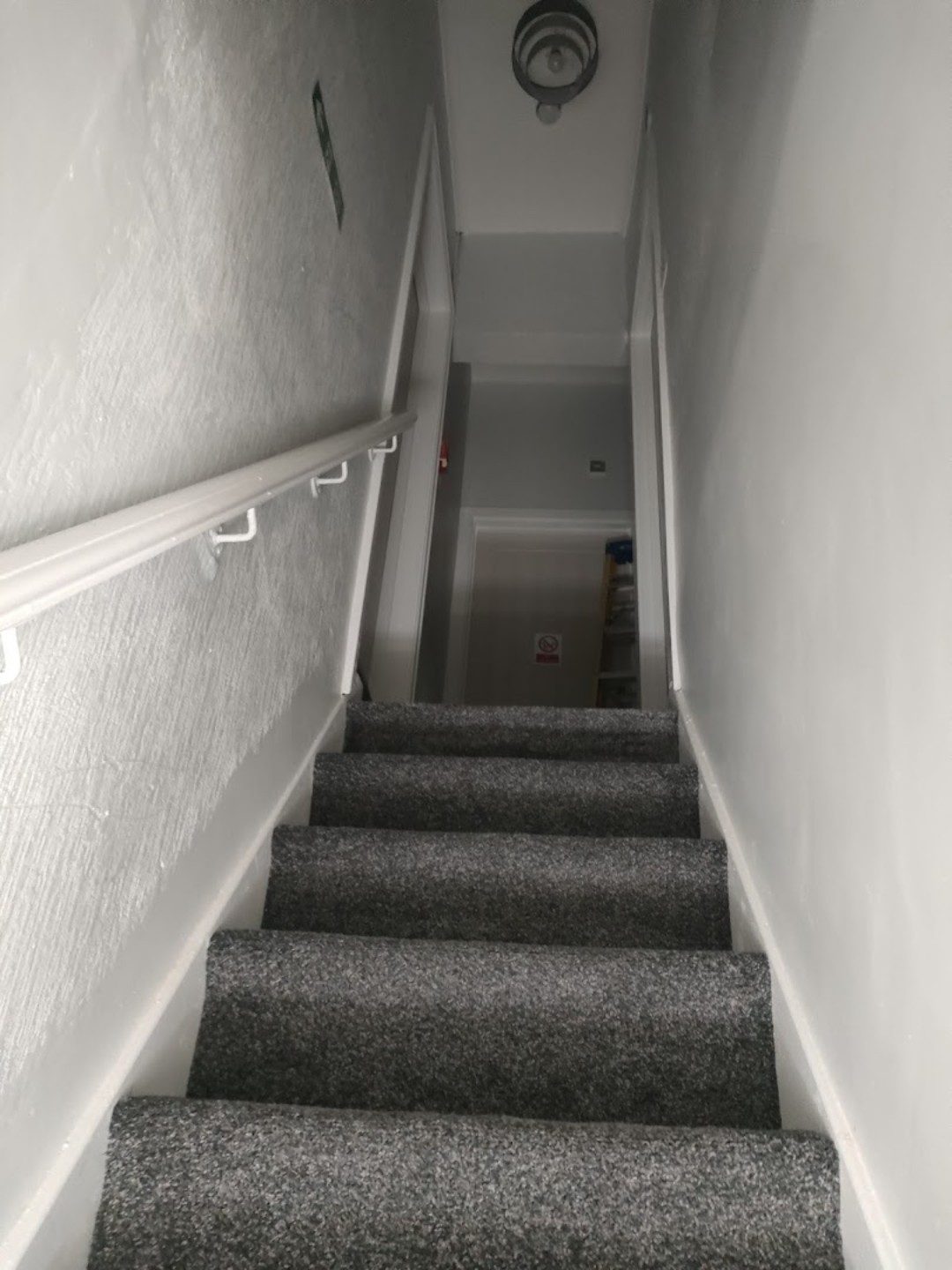 Pub to 9-Bed HMO Conversion in Wigan - Staircase after