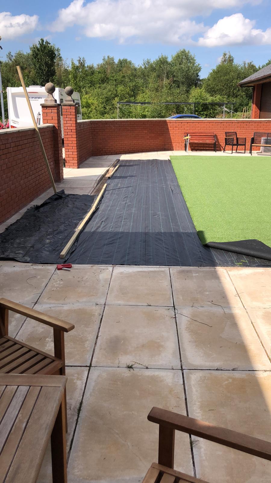 Atherton artificial grass project