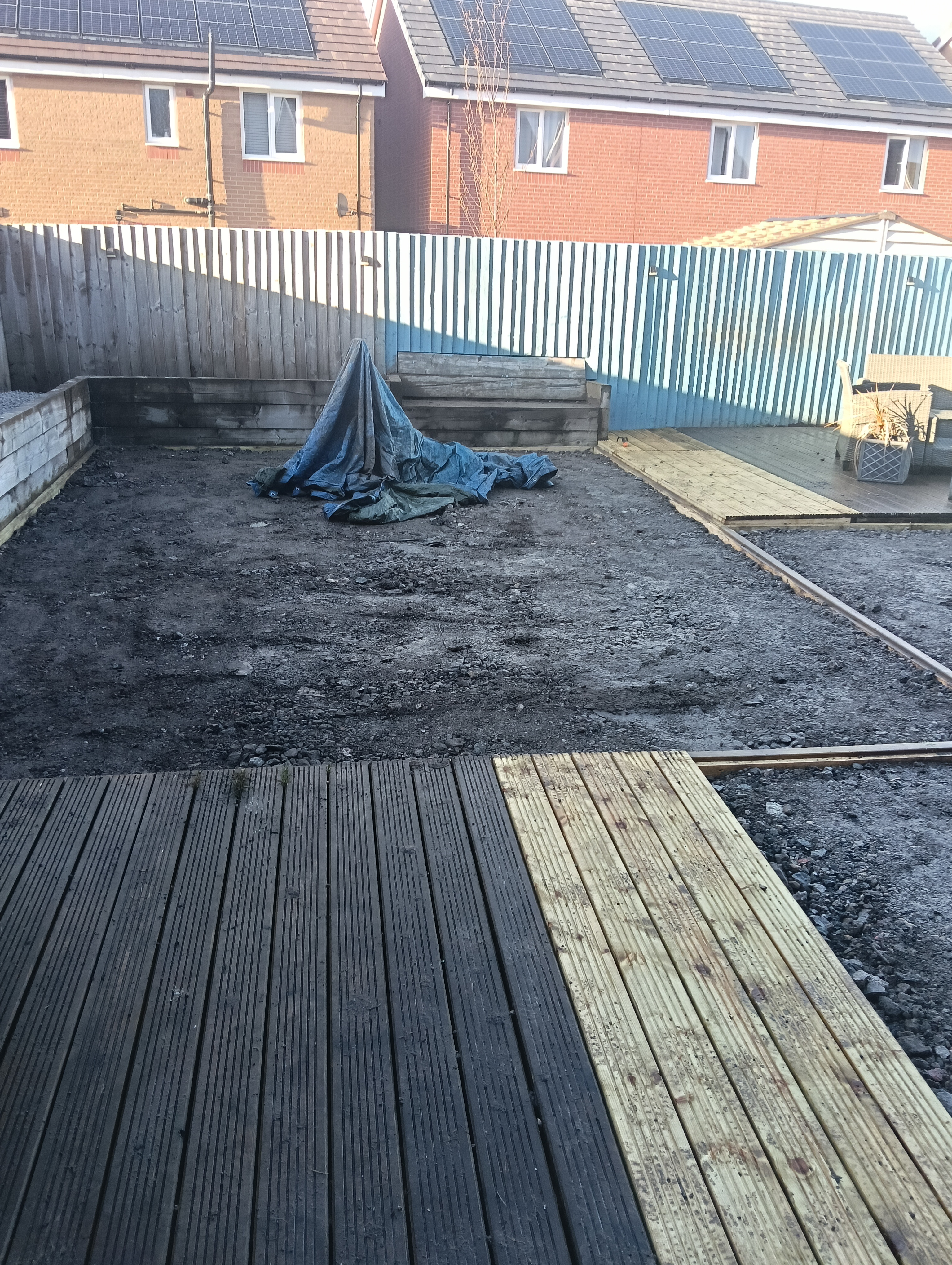 Bamber Bridge artificial grass project
