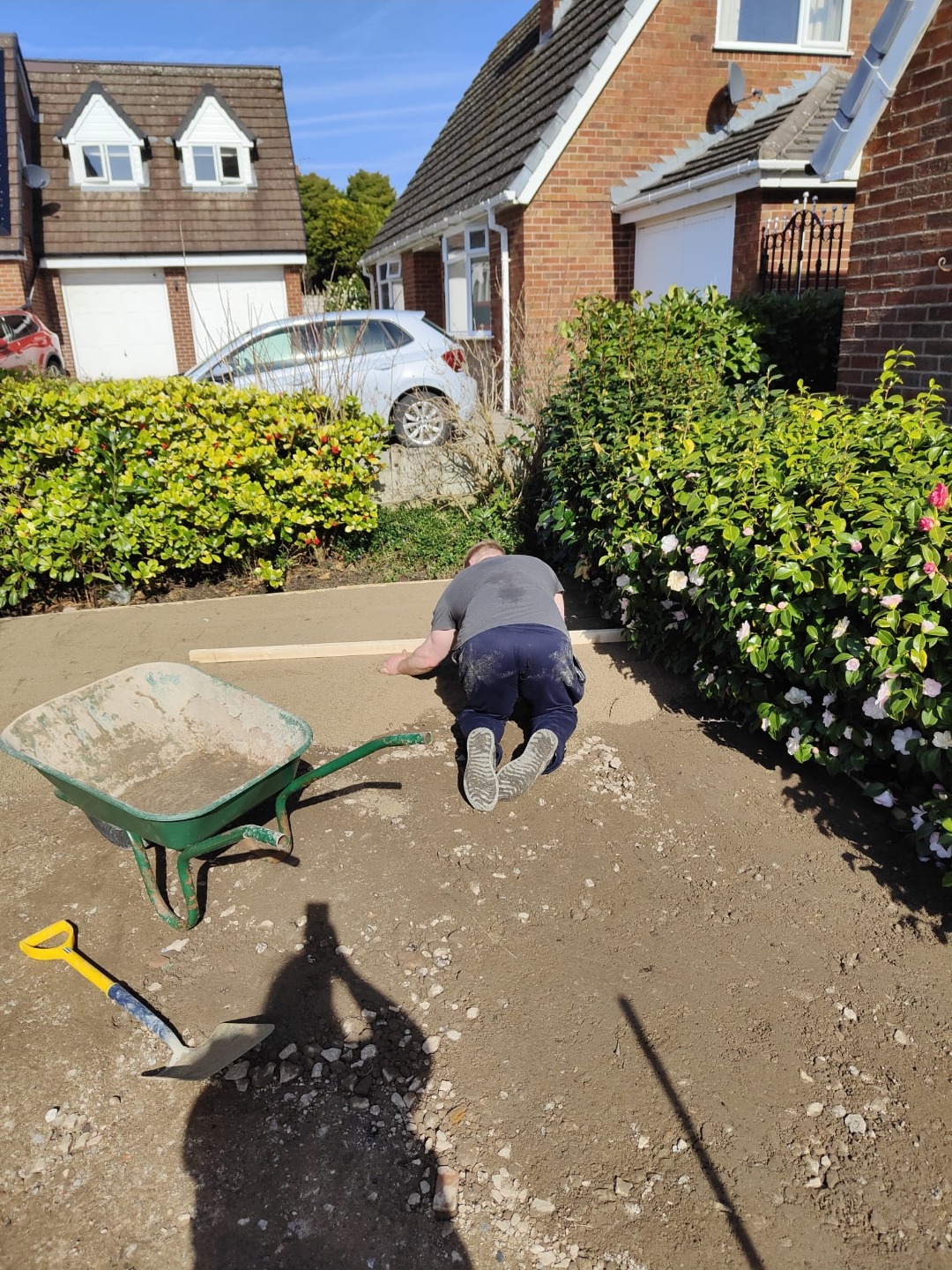 Bolton artificial grass project