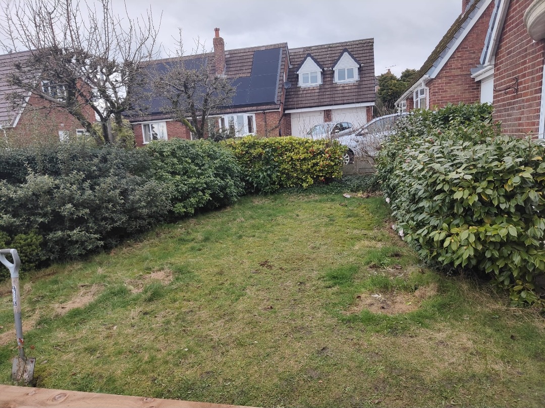 Bolton artificial grass project