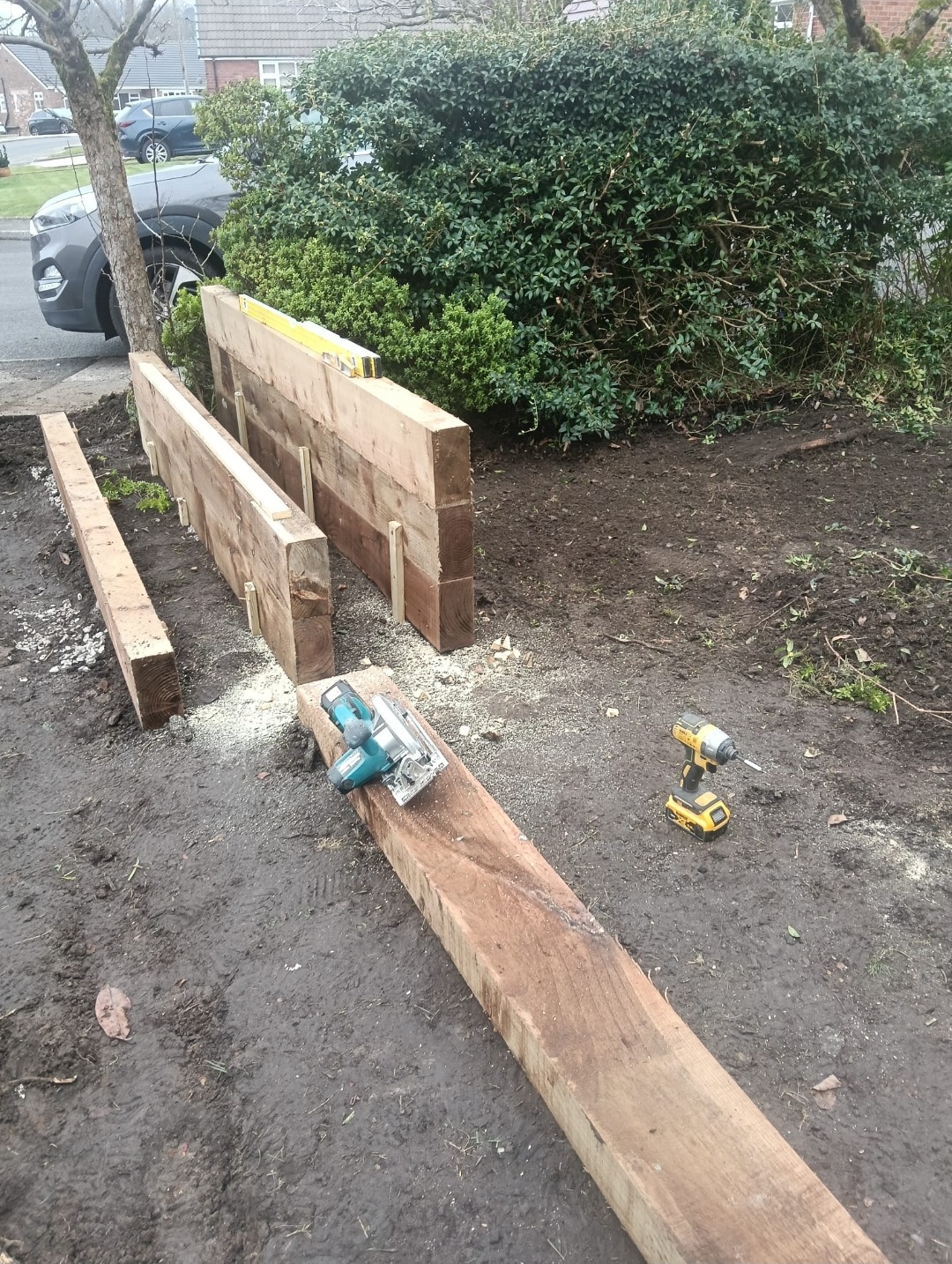 Bolton artificial grass project