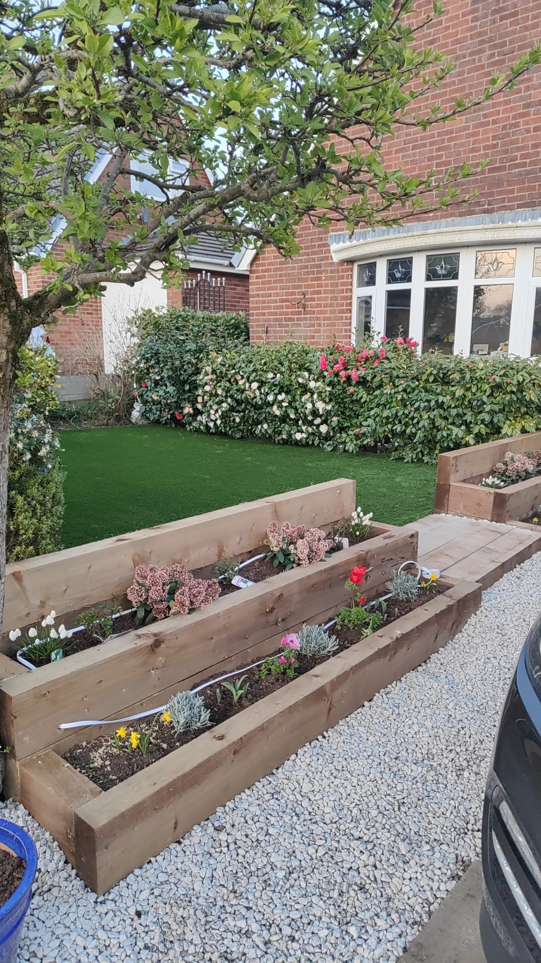 Bolton artificial grass project