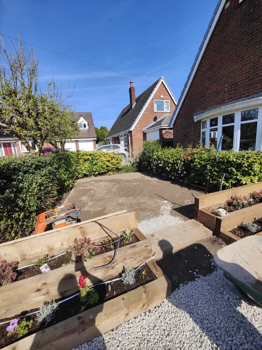 Bolton artificial grass project