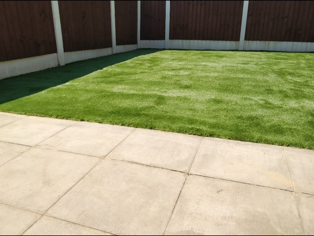 Salford artificial grass project