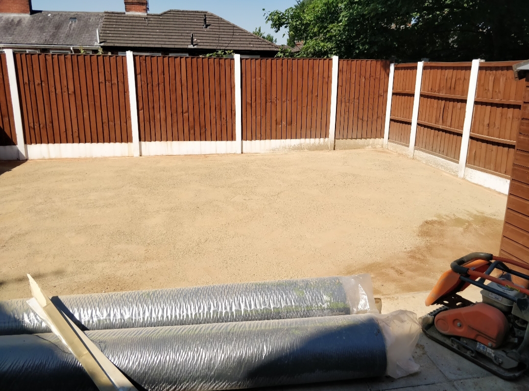 Salford artificial grass project