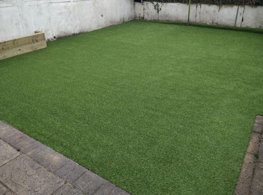 Finished artificial grass installation in Birchwood, Warrington by Wolsten