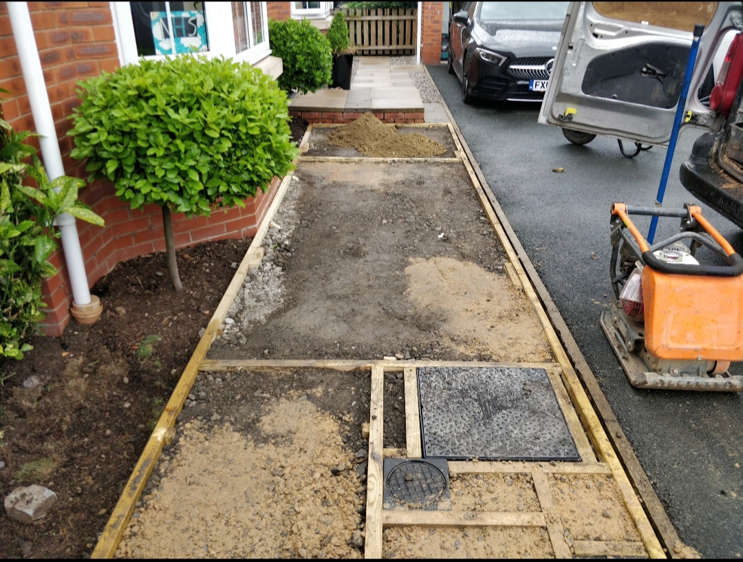 Wilmslow artificial grass project