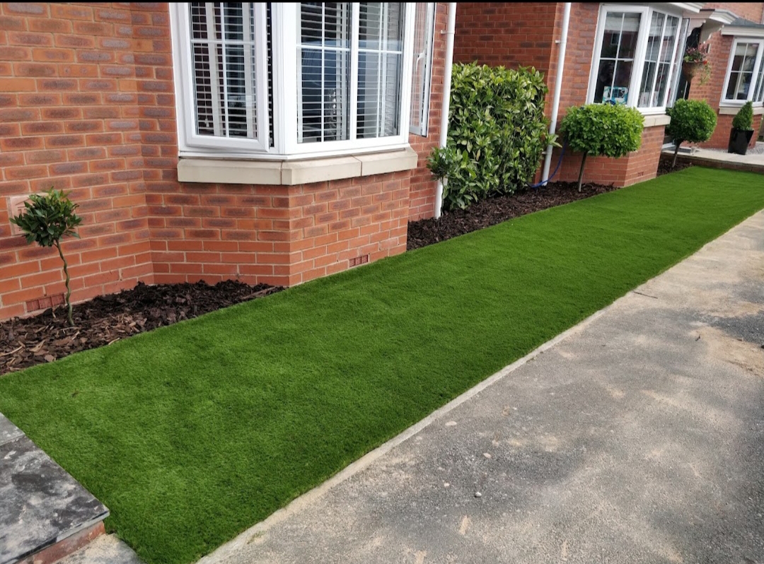Wilmslow artificial grass project