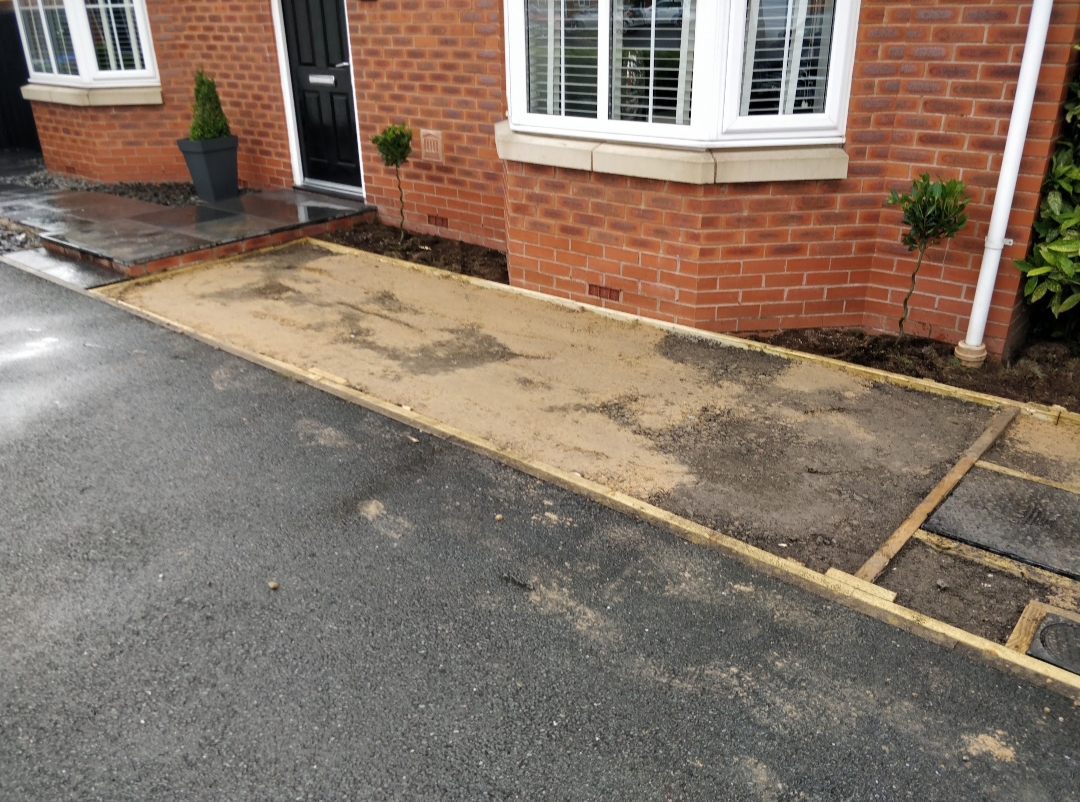 Wilmslow artificial grass project