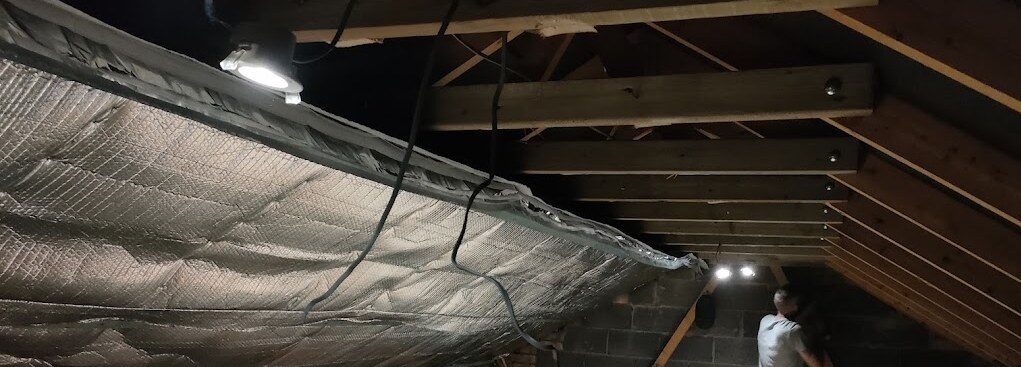 Bolton loft warm-roof insulation between rafters