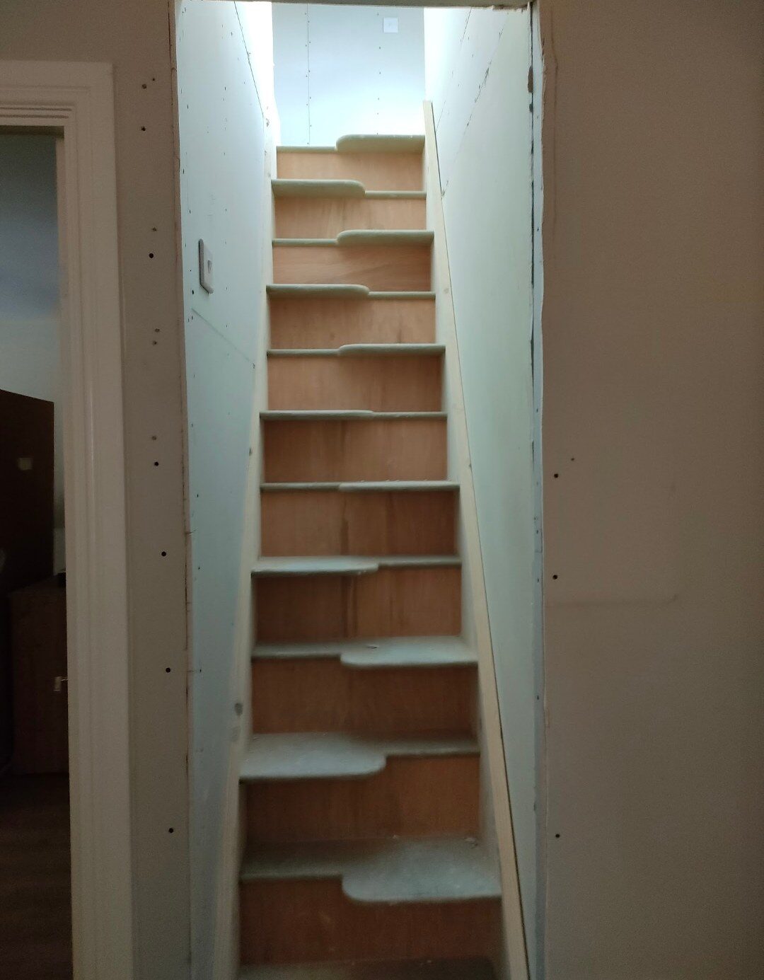New fitted staircase to the Bolton loft