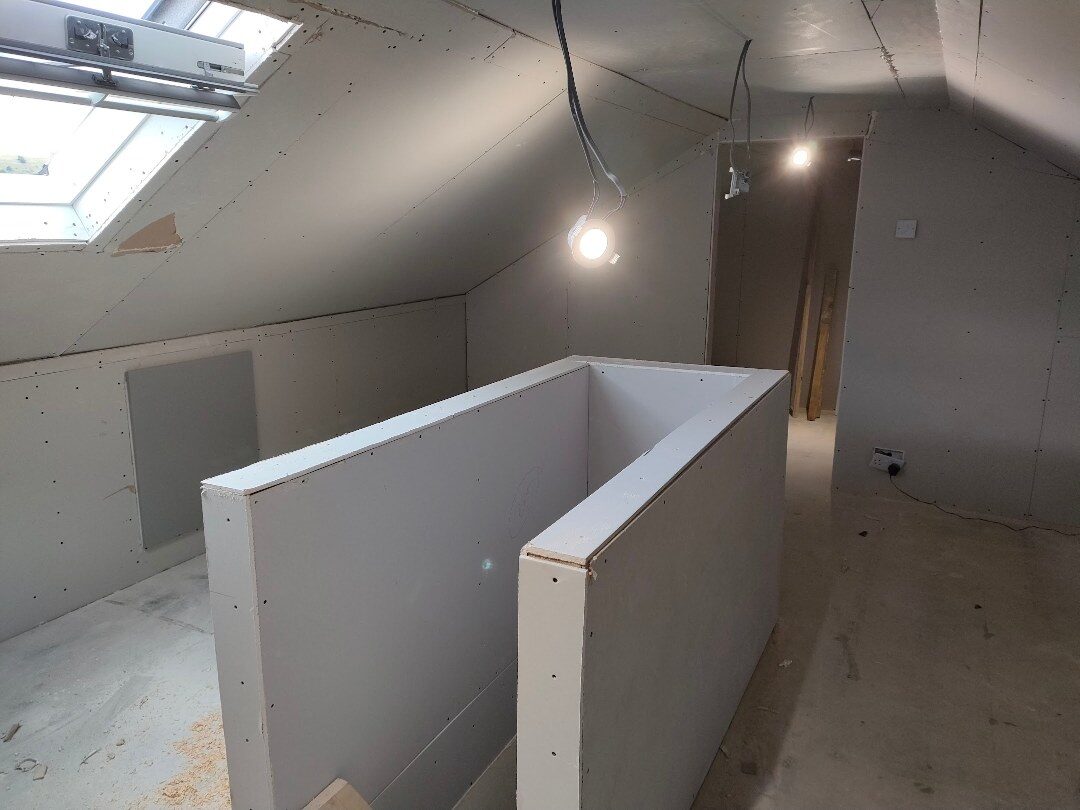 Bolton loft with Velux rooflights installed