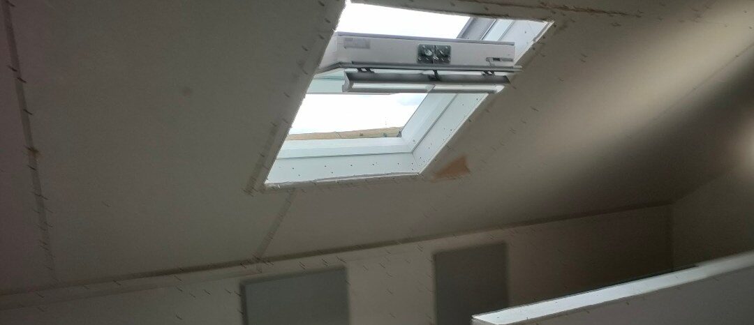 Velux rooflight in the Bolton loft conversion
