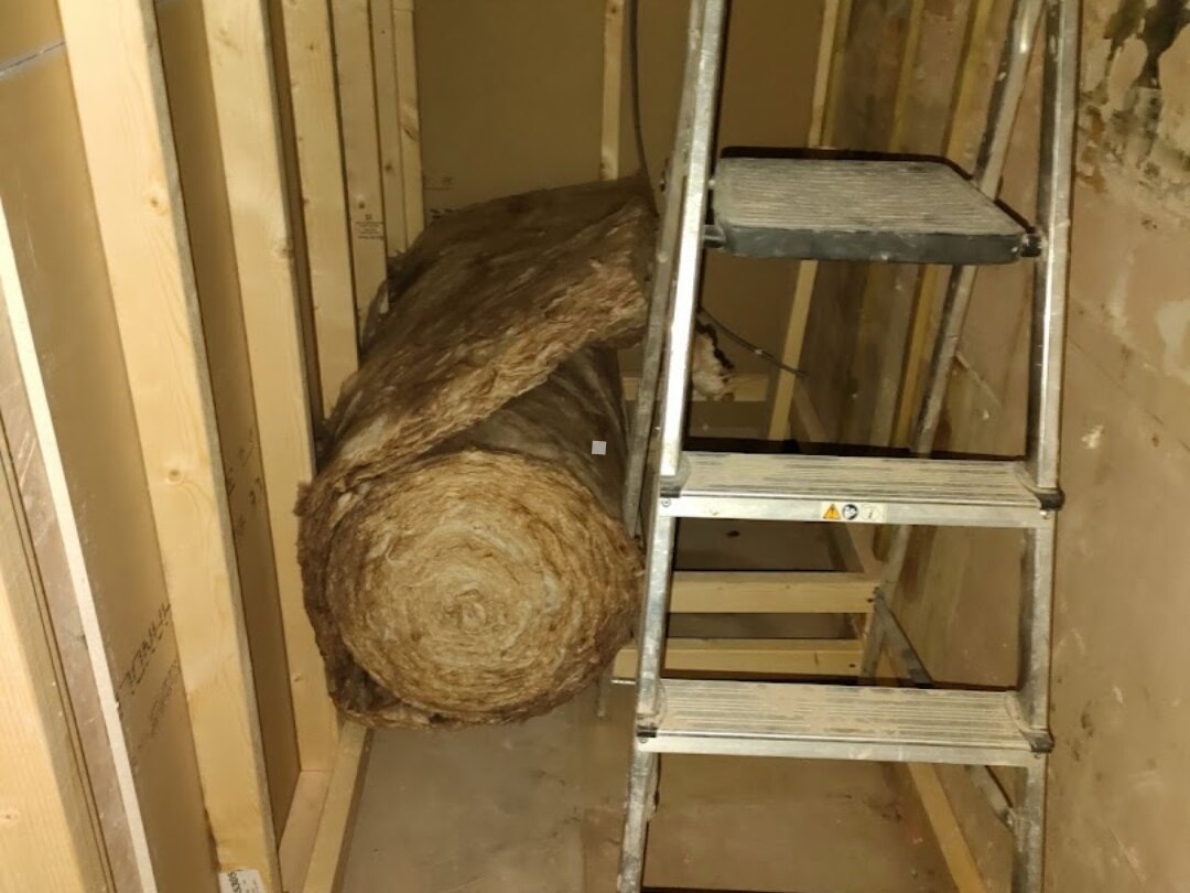 Ensuite Installation in Little Lever — stud wall framing