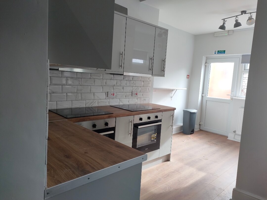 HMO Double Kitchen Installation in Warrington