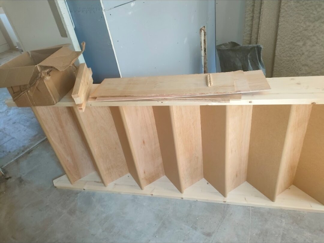 Staircase Replacement in Bolton — build stage